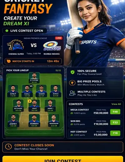 Winappfast (win app fast) fantasy cricket & matchday visual 3